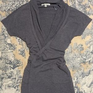 Debbie Morgan Charcoal Knit Cardigan